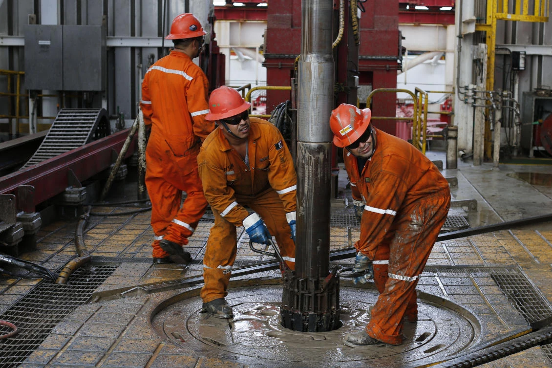 US crude inventories rose unexpectedly last week to their highest since September 2017, the Energy Information Administration said. (AP)