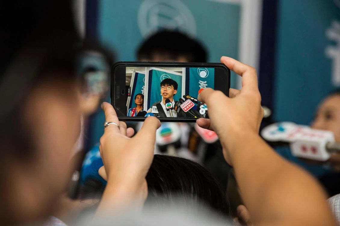 Hong Kong’s Umbrella Movement leader Joshua Wong sent back to jail
