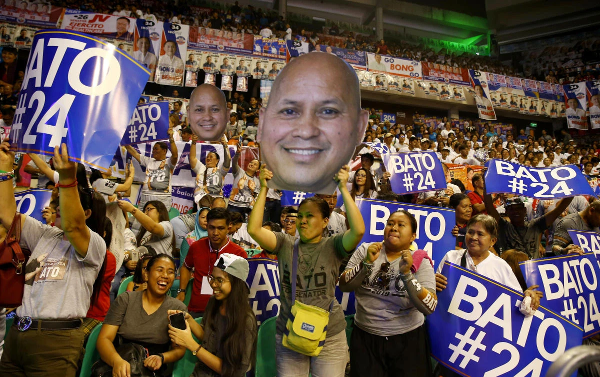 Ronald dela Rosa, former chief of police, is a senator-elect in the Philippines. (File/AP)
