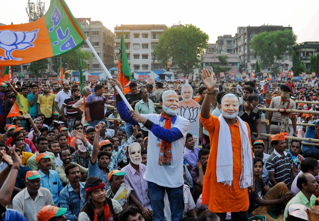 Supporters of rightwing Prime Minister Narendra Modi and opposition followers clashed in the eastern metropolis late Thursday after Modi held a rally there. (File/AFP)
