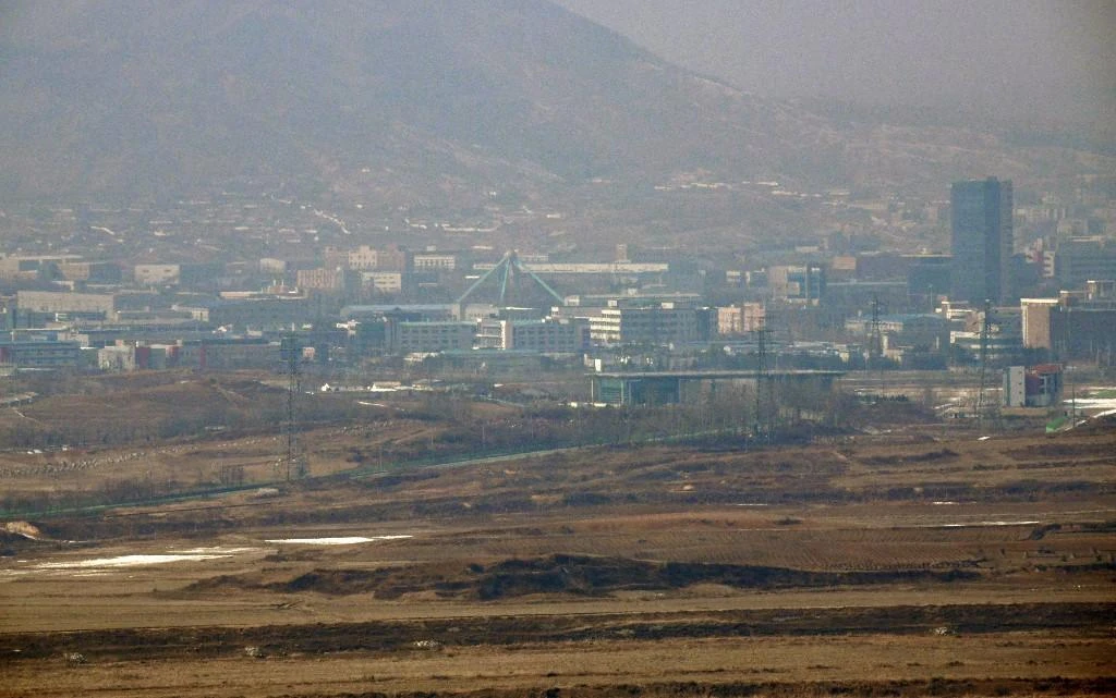 Above, the Kaesong joint industrial complex area in North Korea, which Seoul shut down in response to a nuclear test and missile launches by Pyongyang. (AFP)