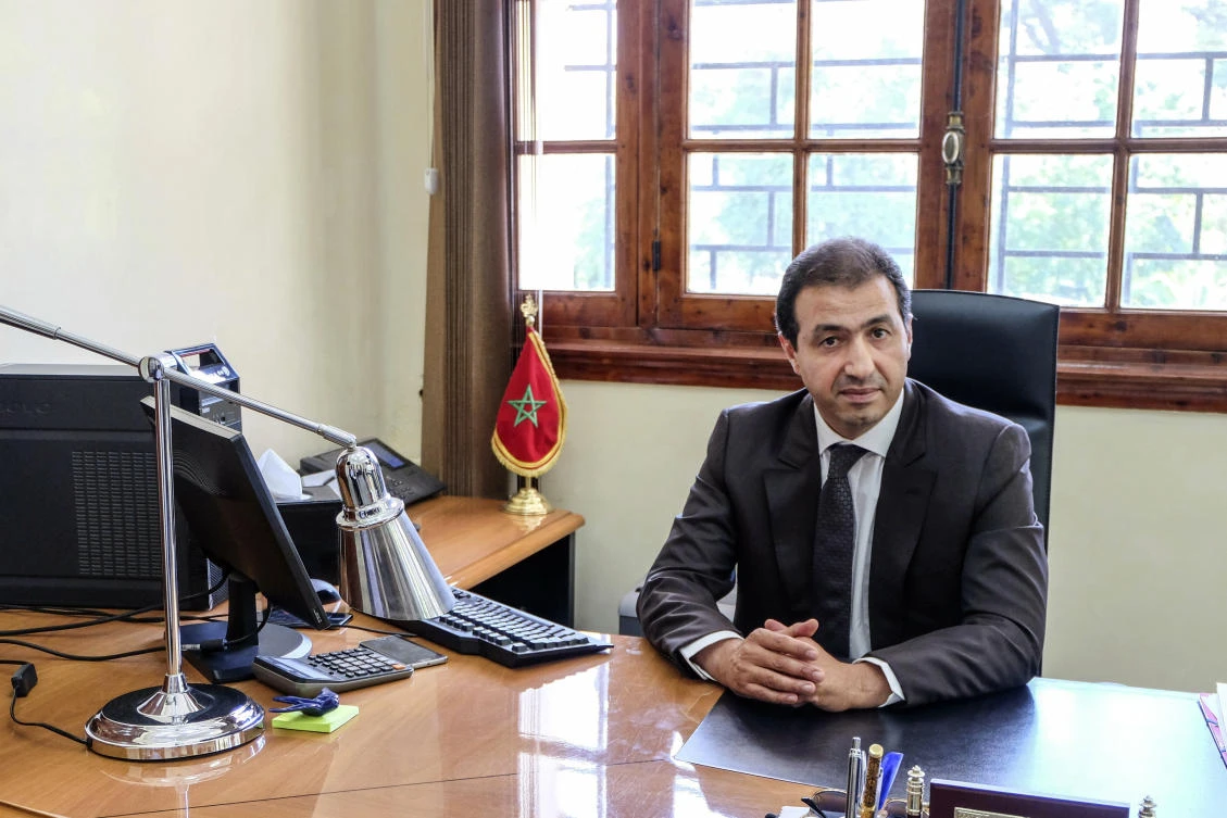 Khalid Zerouali, director of Migration and Border Surveillance in Morocco’s Interior Ministry, said the North African kingdom, now migrants’ main gateway to Europe, is using new tactics to cut into the surge of migrants, aborting about 25,000 attempts to reach Spain so far this year. (AP)