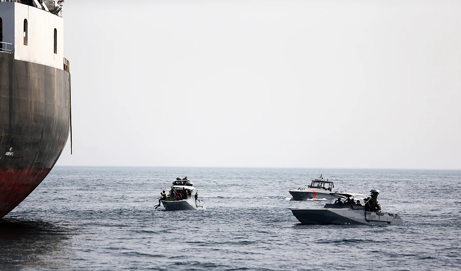 The attacks took place east of the Emirati port of Fujairah. (Reuters)