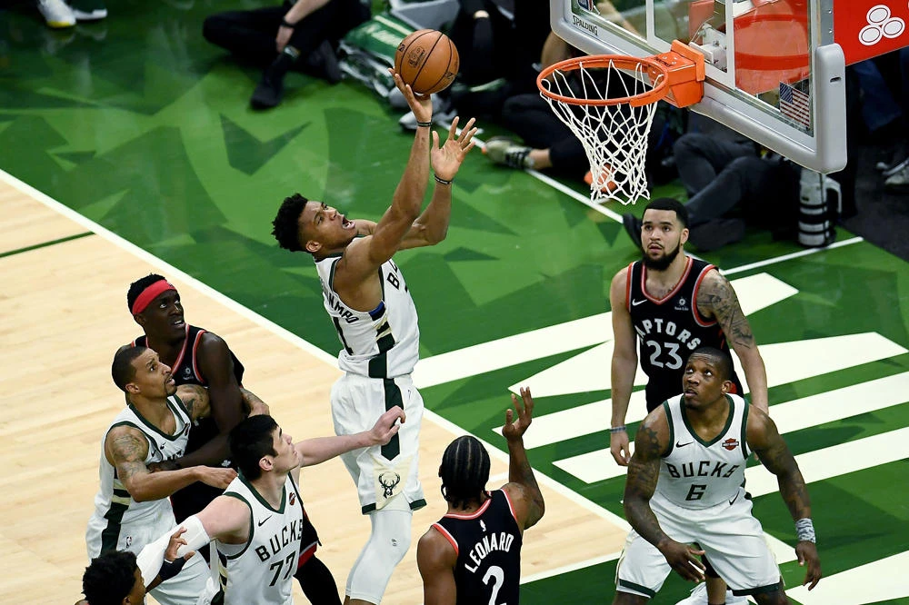 Bucks top Raptors 125-103 for 2-0 East finals lead