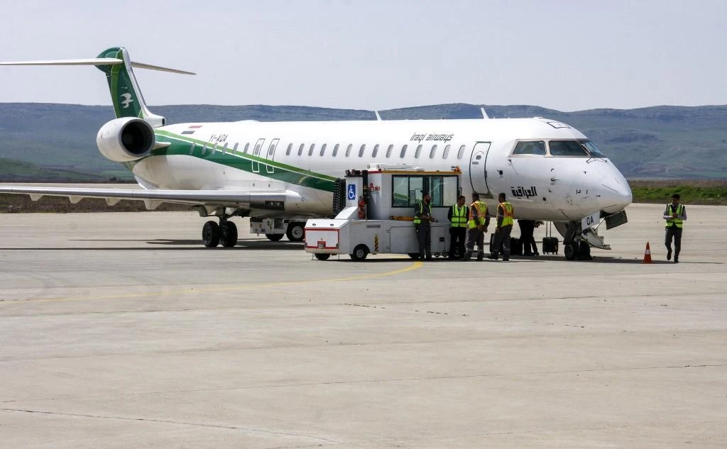 Syria’s transport ministry says Iraqi Airways flights to Damascus expected for the first time since the war erupted in 2011 have been postponed indefinitely. (File/AFP)
