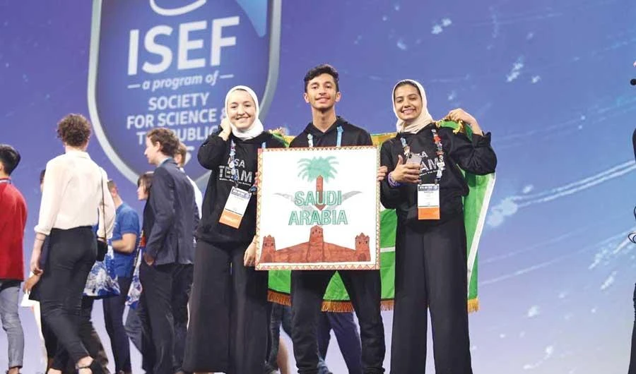 Saudi students win big at US science fair