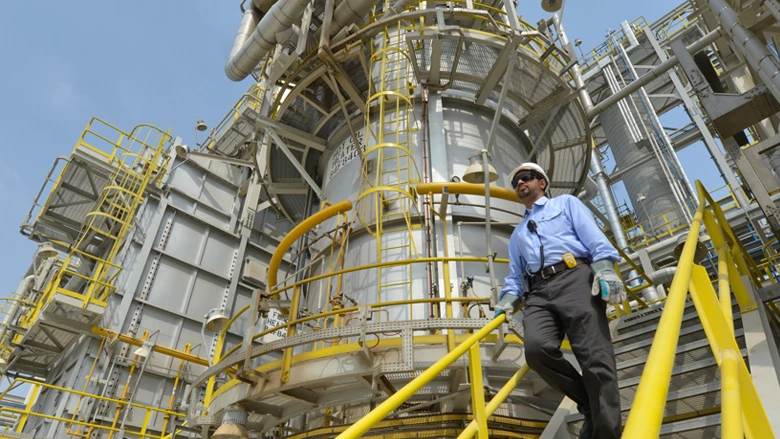 Around 88 percent of the crude that Bapco refines comes from neighboring Saudi Arabia, and the rest from Bahrain’s field. (File/Courtesy of Bapco)