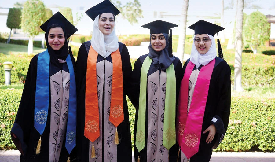 The students represented the 17th batch of the School of Design and Architecture, the School of Business and Law and the School of Behavioral Sciences and Education.
