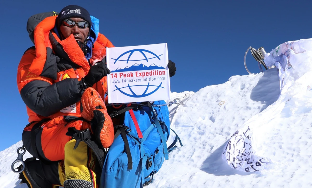 Nepali sherpa scales Everest record 24 times — with one more to go
