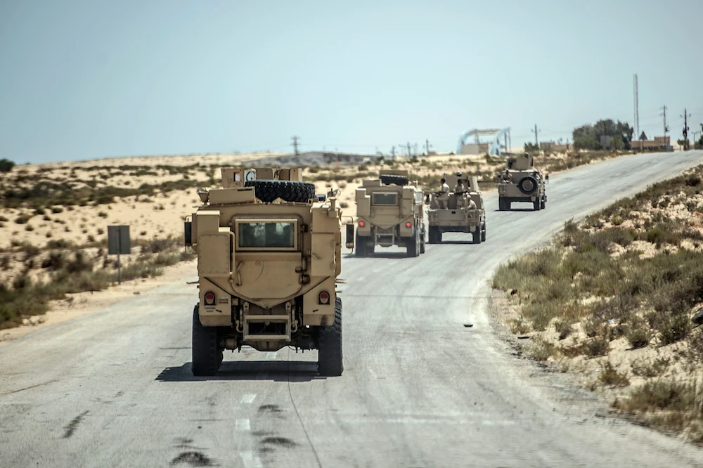 Egypt says 16 suspected militants killed in Sinai