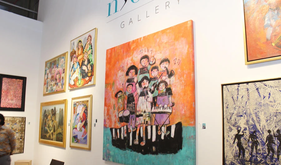 Hafez Gallery brings together 5 galleries from around Jeddah for special fair