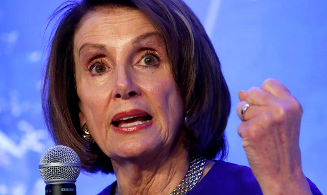 US Speaker of the House Nancy Pelosi is questioning President Donald Trump’s fitness to remain in office after Trump stalked out of the Cabinet Room demanding an end to all congressional probes before he would work with Congress on crumbling US infrastructure and other matters. (REUTERS/Kevin Lamarque/File Photo)