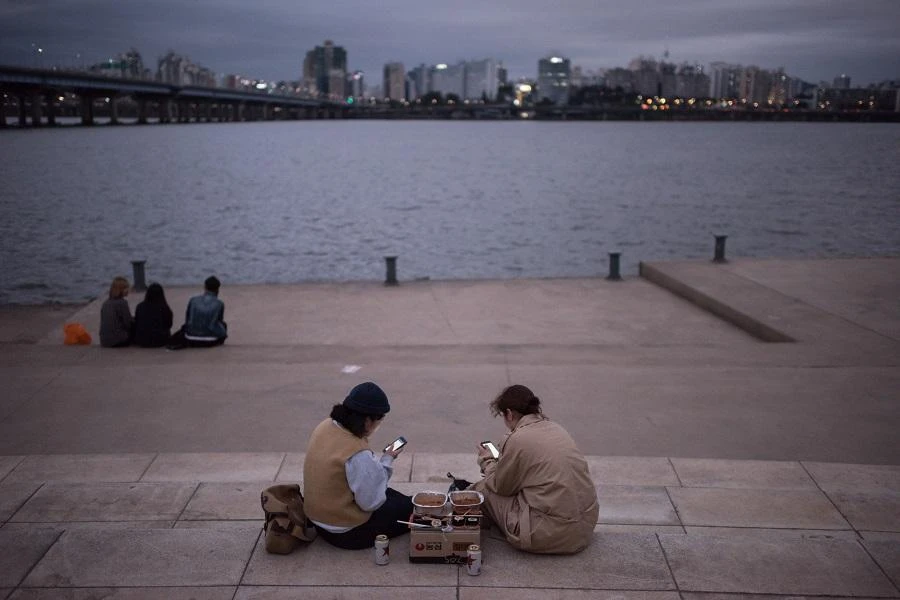 A recent government survey showed that 76.8 percent of adult South Koreans feel corporal punishment is necessary. (File/AFP)