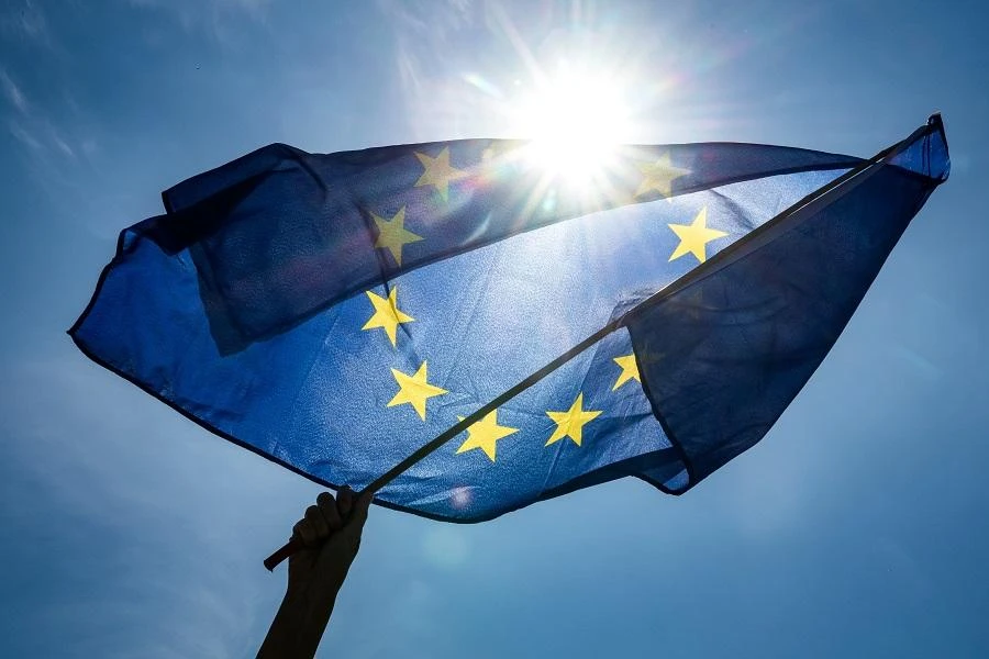 More than 400 million people are eligible to elect 751 members of the European Parliament with the first official results to be announced late Sunday once voting in all EU countries is over. (File/AFP)