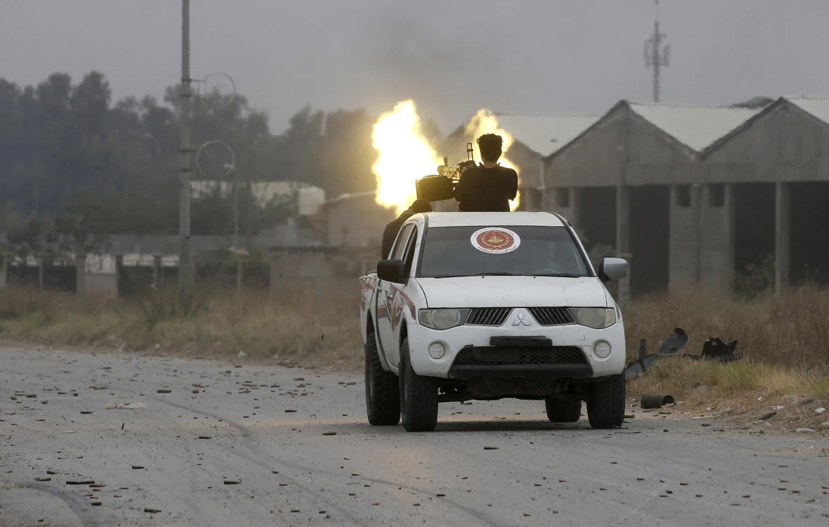 In a press freedom index compiled by RSF, Libya ranks a lowly 162nd out of 180 countries. (File/AFP)