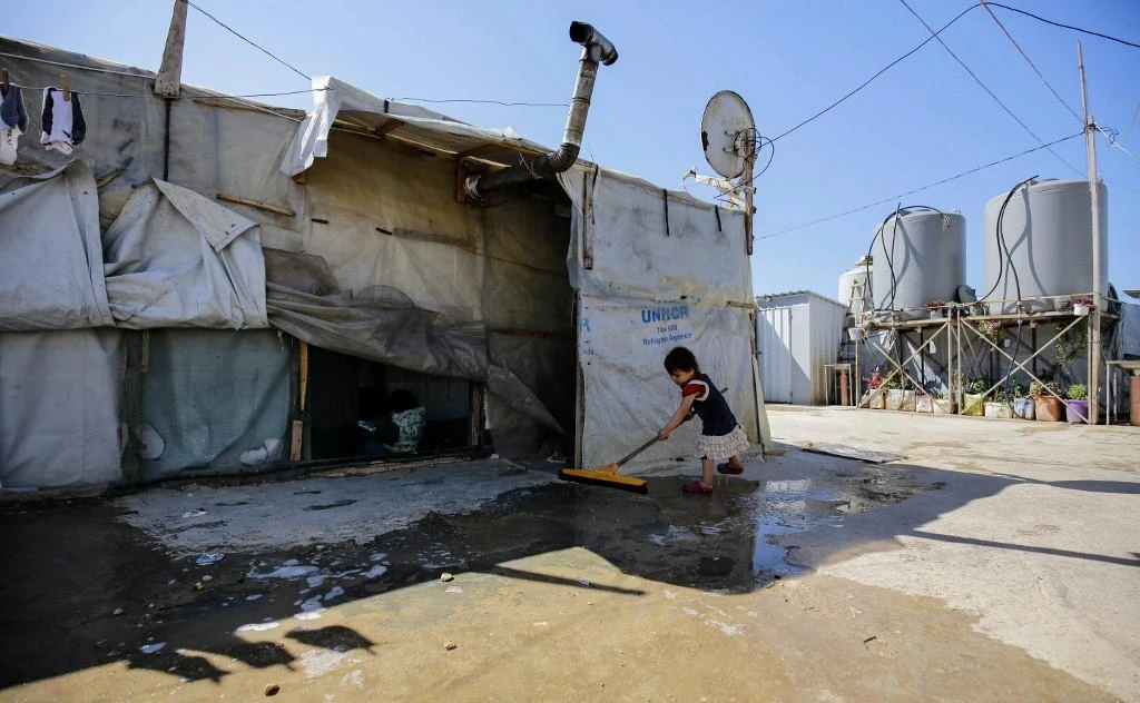 Lebanon hosts almost one million Syrian refugees. (File/AFP)