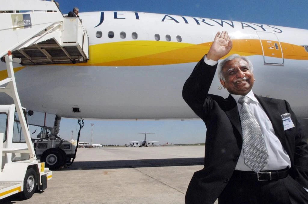 India’s beleaguered Jet Airways founder held at airport
