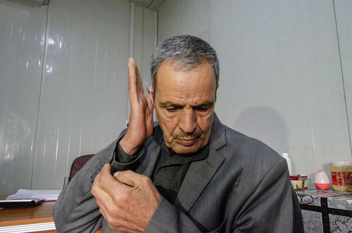 For nearly nine months, air strikes, mortar rounds and car bombs pummeled the Iraqi city relentlessly, and thousands of residents still suffer hearing problems ranging from tinnitus to profound deafness. (AFP)