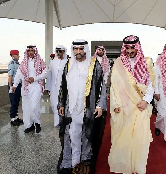 Dubai crown prince arrives in Jeddah