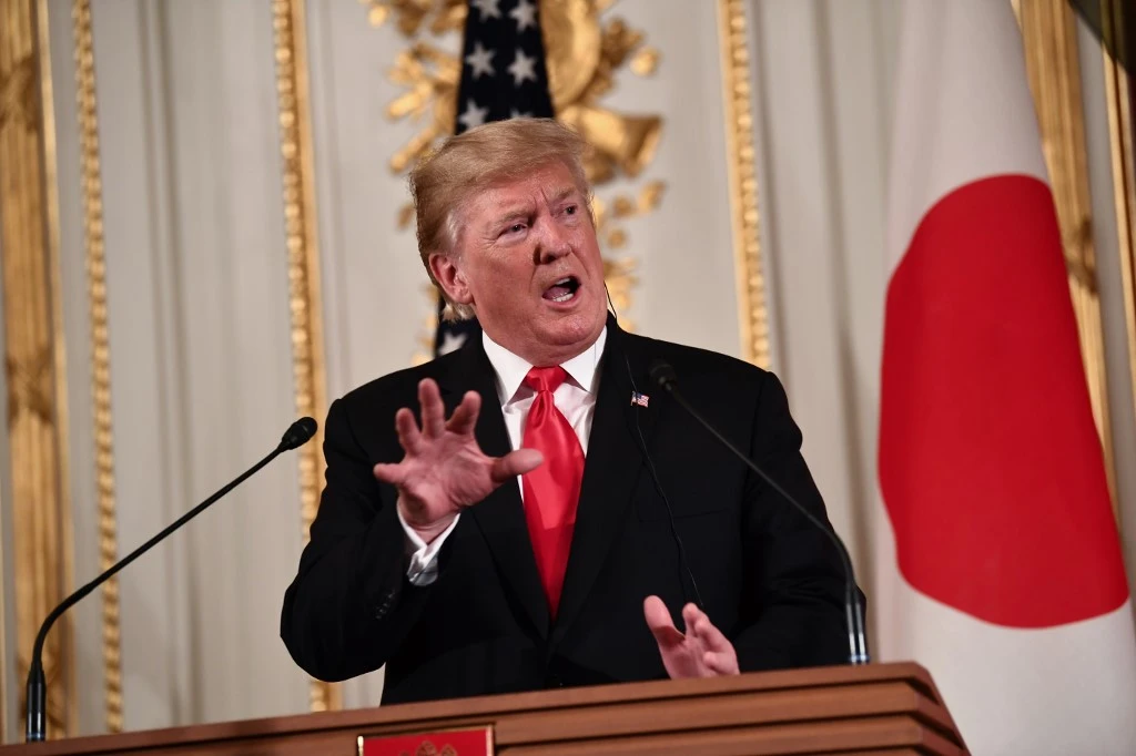Trump said he is not looking to hurt Iran. (AFP)