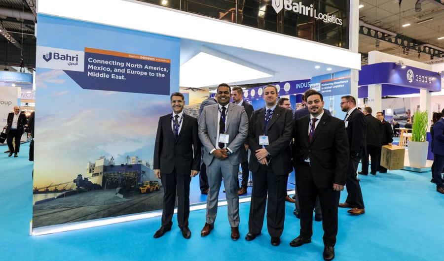 Bahri Logistics displayed its maritime capabilities at the three-day exhibition.