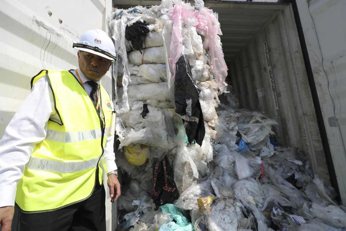 Malaysia to send back plastic waste to foreign nations