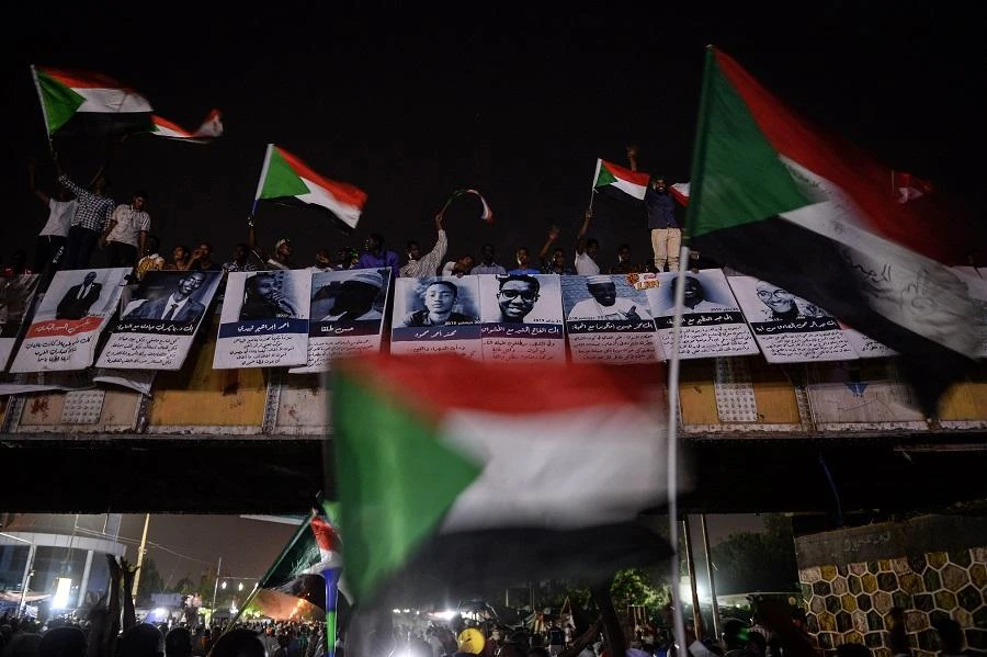 The Sudanese Professionals’ Association spearheaded the protests that led the army to oust President Omar Al-Bashir last month. (File/AFP)