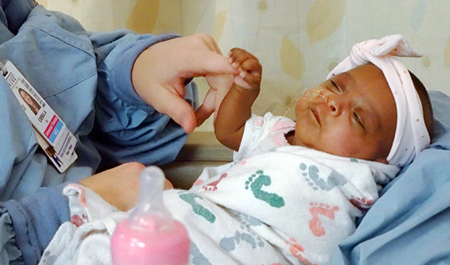 Girl believed to be tiniest surviving newborn weighed as much as apple