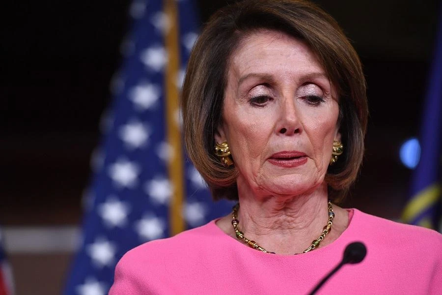 When a doctored video of House Speaker Nancy Pelosi — one altered to show the Democratic leader slurring her words — began making the rounds on Facebook last week, the social network didn’t take it down. (File/AFP)