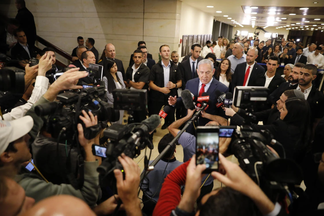 Prime Minister Benjamin Netanyahu failed to form a governing coalition after a traditional ally, Avigdor Lieberman, refused to bring his Yisrael Beiteinu faction into the new government. (AP)