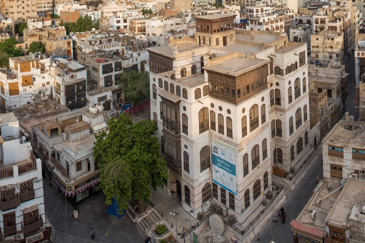 The Nassif House in Al-Balad served as the royal residence of Saudi Arabia’s founder Abdulaziz Ibn Saud upon his entry to the city in 1925. (Courtesy Saudi Ministry of Culture)