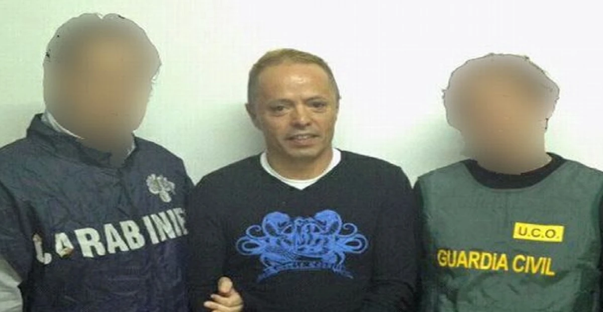 Raffaele Vallefuoco, 55, is accused of heading a cell within the Polverino clan of the ruthless Naples-based Camorra organized crime group. (Social media)