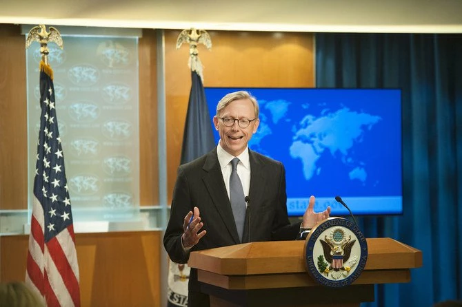 US Special Envoy for Iran Brian Hook said Washington has made clear it will respond with military force if US interests are attacked by Iran. (File/AFP)
