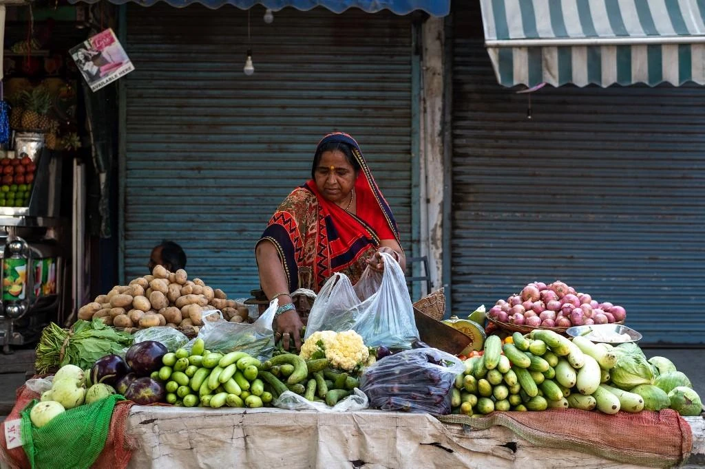 India lost its place as the world’s fastest-growing major economy to China, which is currently on 6.4 percent growth. (AFP)
