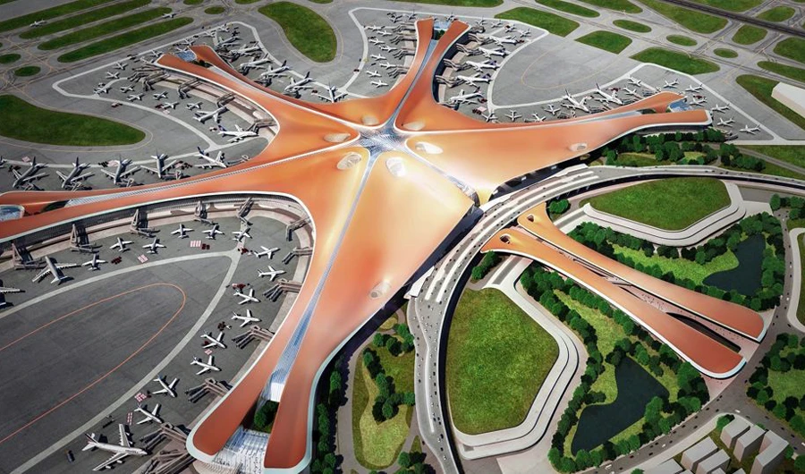 Beijing Daxing International Airport is set to be the largest airport in the world.