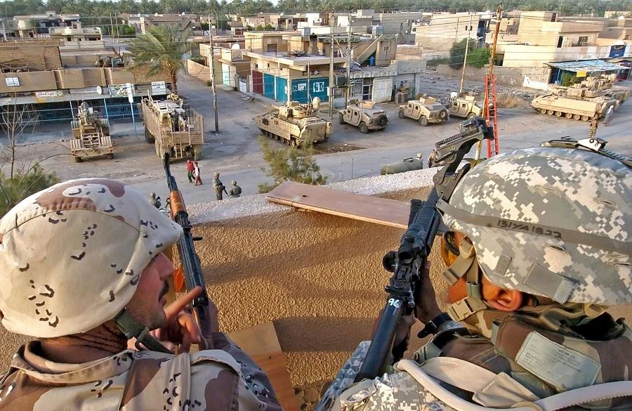 The bombing took place in Tarmiya some 25 kilometers (15 miles) north of Baghdad. (File/AFP)