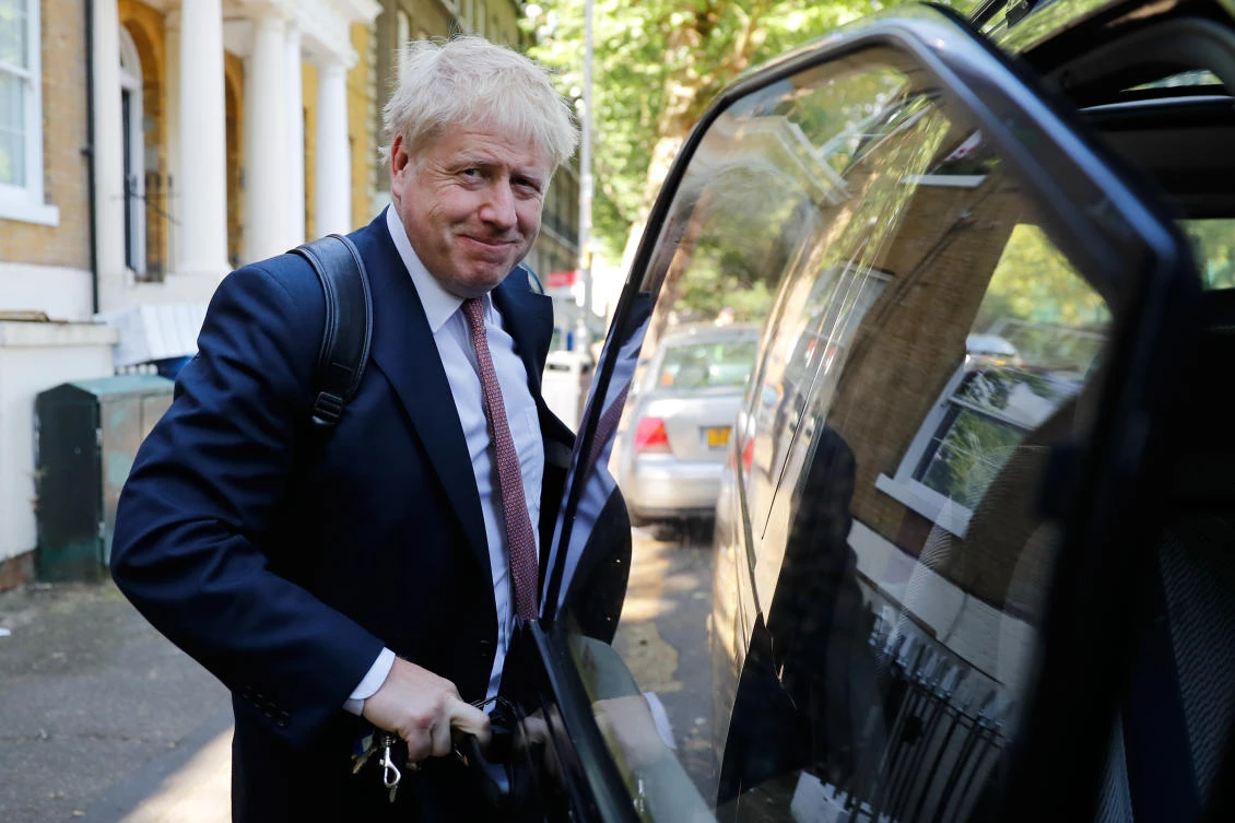 Conservative MP Boris Johnson said he had other commitments. (Tolga Akmen/AFP)