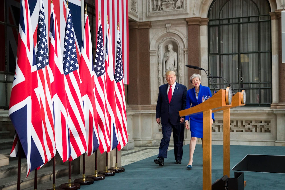 May and Trump determined to stop ‘terrorist supporting’ Iran gaining nuclear weapon