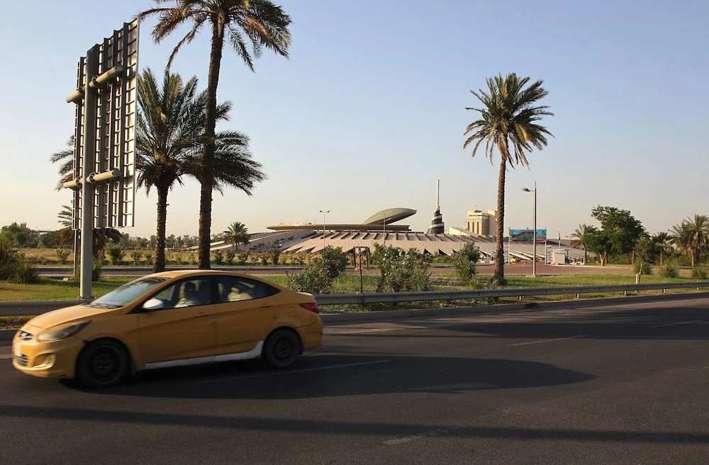 The Green Zone, home to the Iraqi parliament and US embassy, will be opened to traffic around the clock from Tuesday, the government said. (AFP)