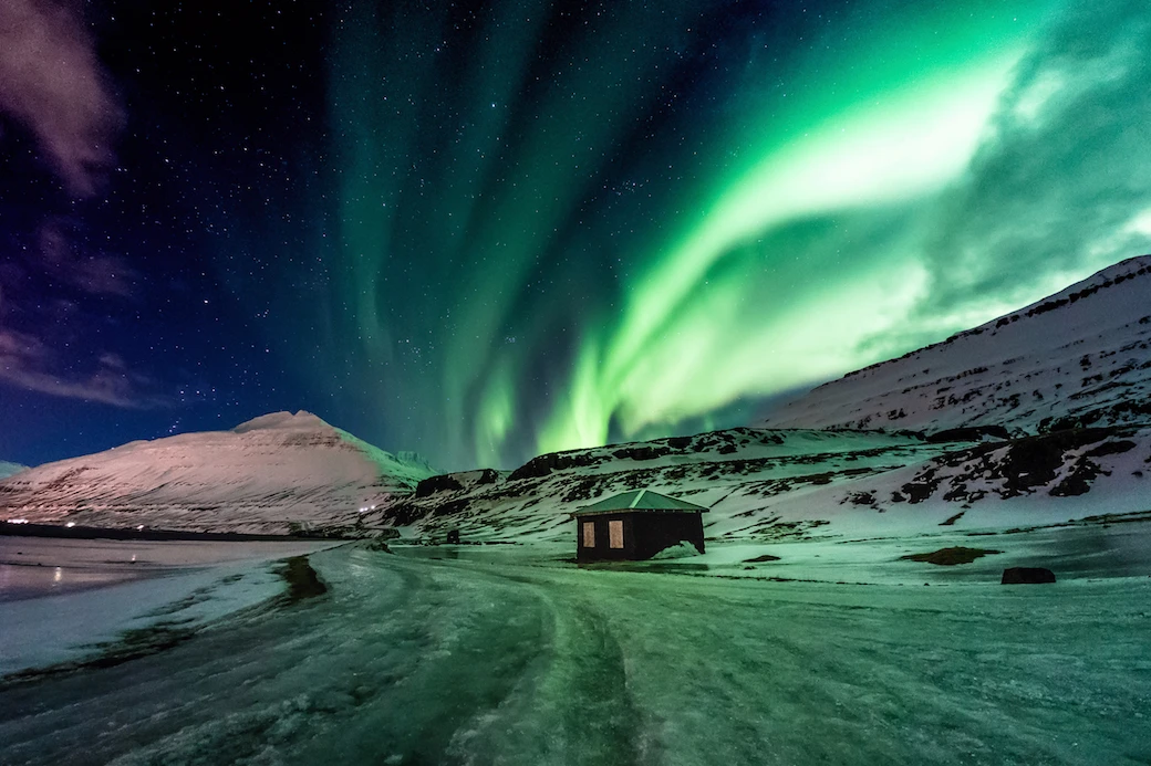 The Northern Lights, seen from Iceland. (Shutterstock)
