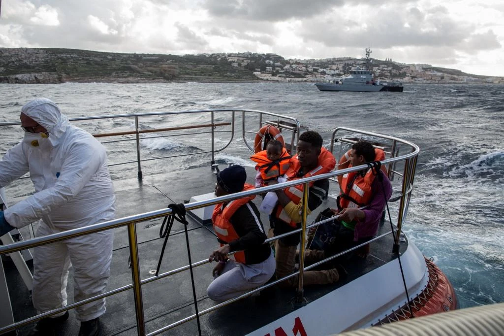 Malta is a popular destination for migrants trying to cross the Mediterranean. (File/AFP)