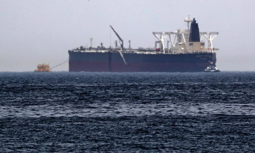 The attack damaged four oil tankers. (File/AFP)