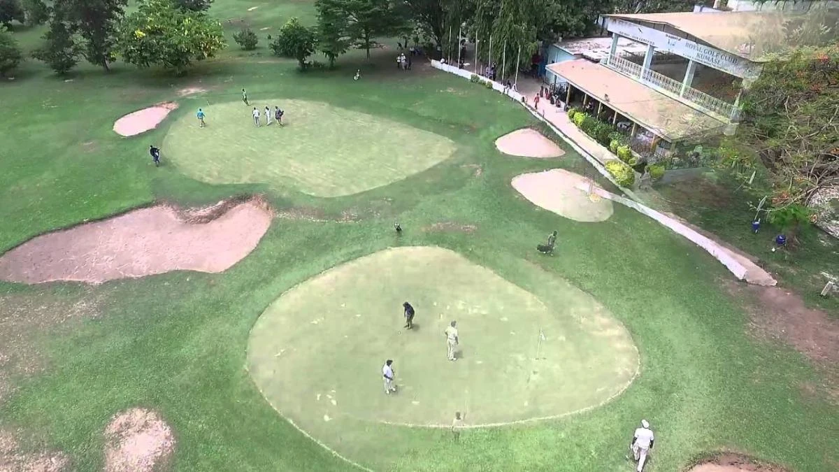 Royal Golf Club in Kumasi from where two Canadian women were kidnapped. (Screengrab YouTube)