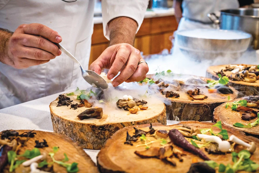 Chef working at Mitra Indian fusion bistro at Al Seef on Dubai Creek. (Supplied photo)