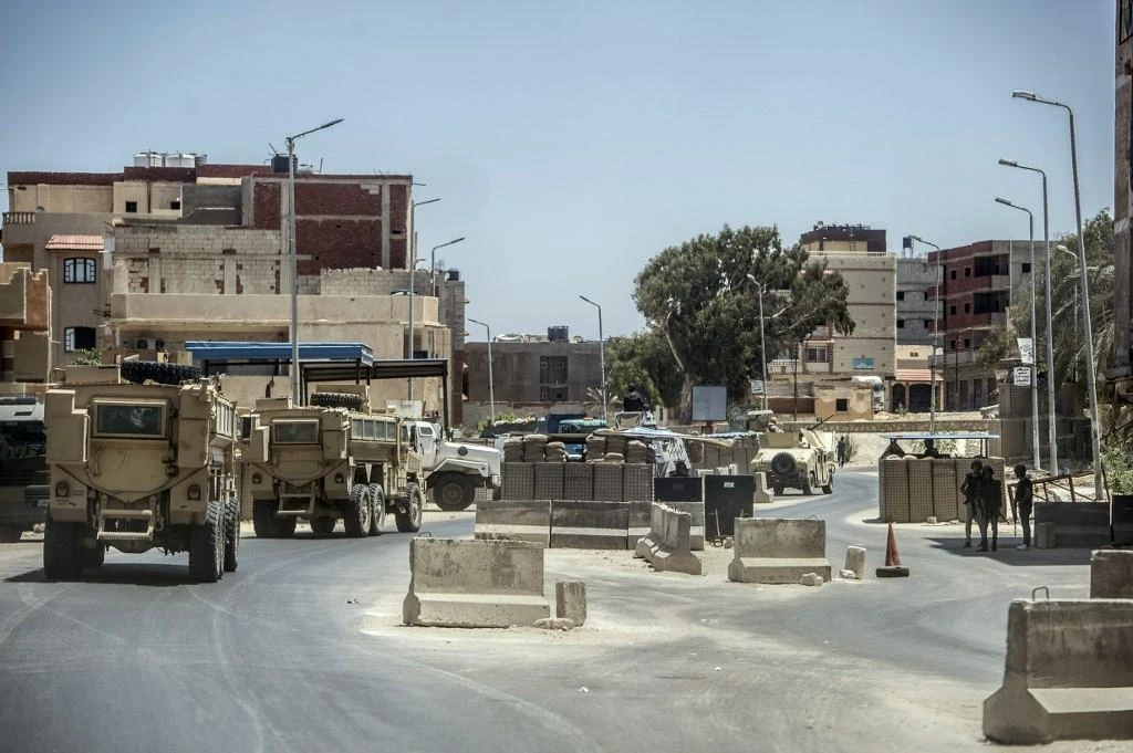 Egypt officials say police kill 8 militants in Sinai