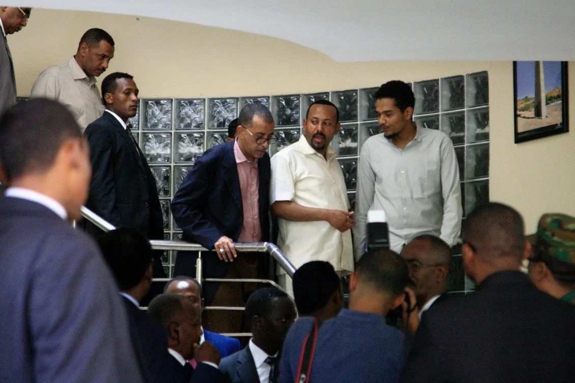 Ethiopia’s prime minister arrived in Khartoum today seeking to broker talks between the ruling generals and protesters as heavily armed paramilitaries remained deployed in some squares of the Sudanese capital after a deadly crackdown, leaving residents in ‘terror.’ (AFP)