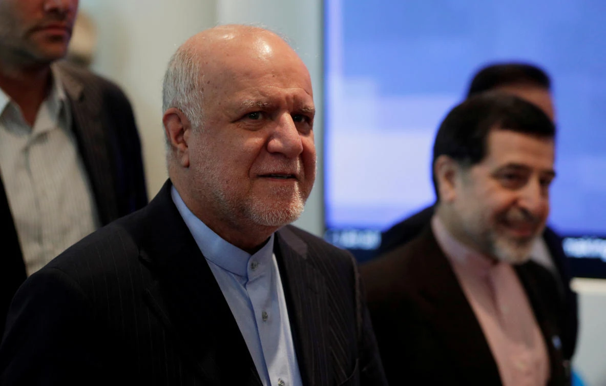 Iranian Oil Minister Bijan Zanganeh arrives for an OPEC meeting in Vienna, Austria, June 22, 2018. (File/Reuters)