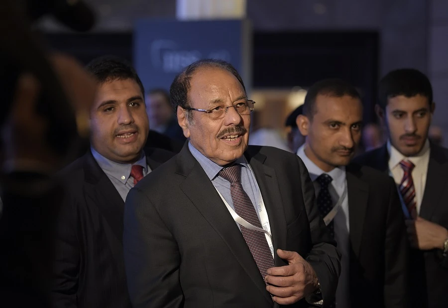 Yemeni Vice President Ali Mohsen Al-Ahmar said he was appreciative of the Saudi-led Arab coalition for its part in defending Yemen against what he called ‘Iran’s destructive influence in the country.’ (File/AFP)