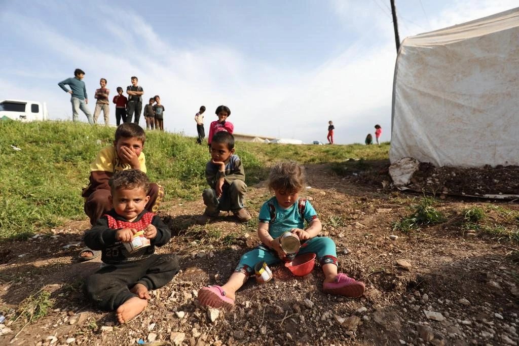 Assad regime's recent attacks already displaced tens of thousands to leave their homes. (File/AFP)