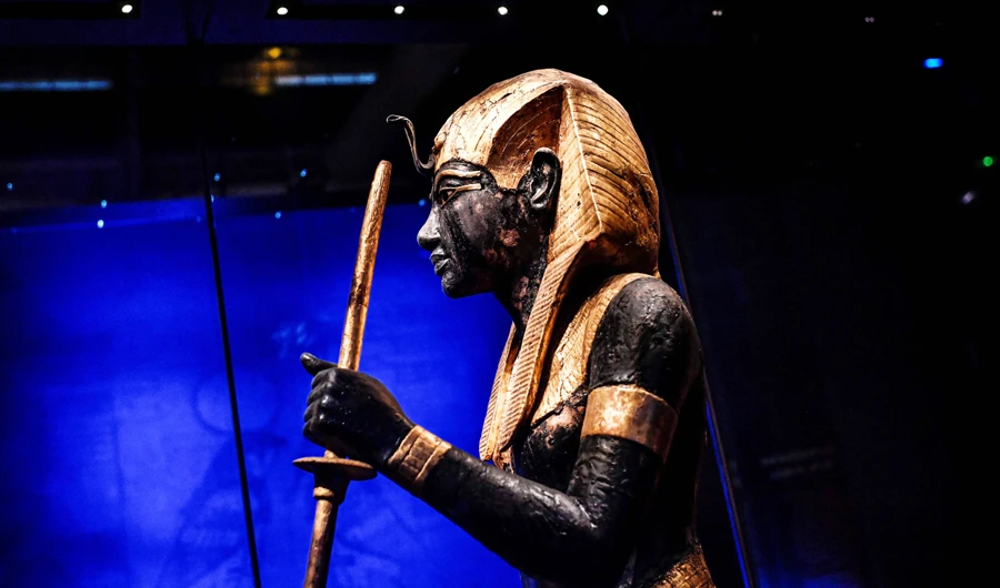 Egypt asks UK to halt auction of Tutankhamun sculpture
